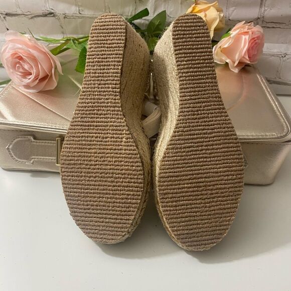 Coconuts by Matisse Leopard Print Espadrille Wedges - Picture 6 of 6